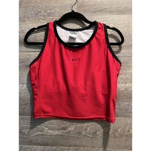 Nike Dry Fit Red Racerback Sports Bra Size Extra Large